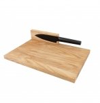 Clap Design CHEF'S Dębowa Deska do Krojenia z Nożem 32 cm