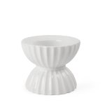 Lyngby Porcelain TURA Świecznik 8 cm / Biały