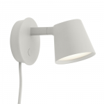 Muuto TIP Lampa Ścienna - Kinkiet - Szary