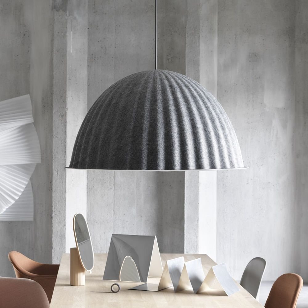 Muuto UNDER THE BELL Lampa Wisz ca 55 cm Szara Najlepsze opinie i ceny Sklep DesignForHome.pl