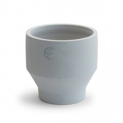 Skagerak EDGE POT Doniczka z Terakoty 18 cm Jasnoszara