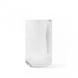 Lyngby Porcelain LYNGBY Wazon Szklany 15 cm Transparentny