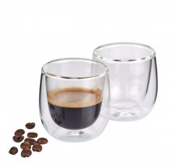  Cilio VERONA Szklanki Termiczne do Kawy Espresso 80 ml 2 Szt.