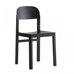 Muuto WORKSHOP Krzesło - Czarne