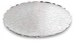 Alessi DRESSED Taca do Serwowania 26 cm Stal Polerowana