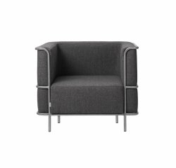 Kristina dam studio MODERNIST Fotel Tapicerowany / Ciemnoszary