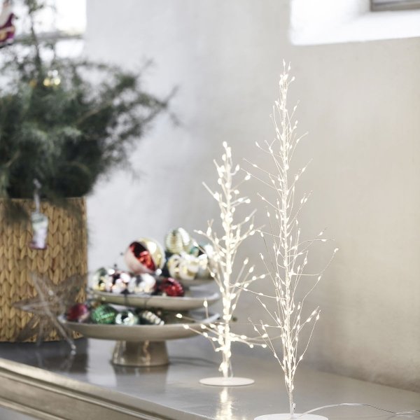 House Doctor CHRISTMAS Drzewko Świąteczne LED / Choinka 60 cm Biała