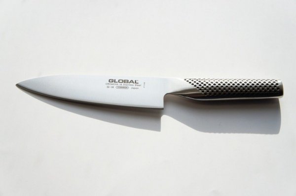 GLOBAL - Japoński Nóż Szefa Kuchni 16 cm G-58