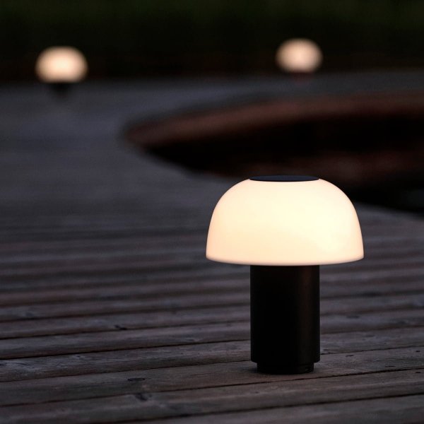 ZONE Denmark HARVEST MOON Bezprzewodowa Lampa LED / Czarna