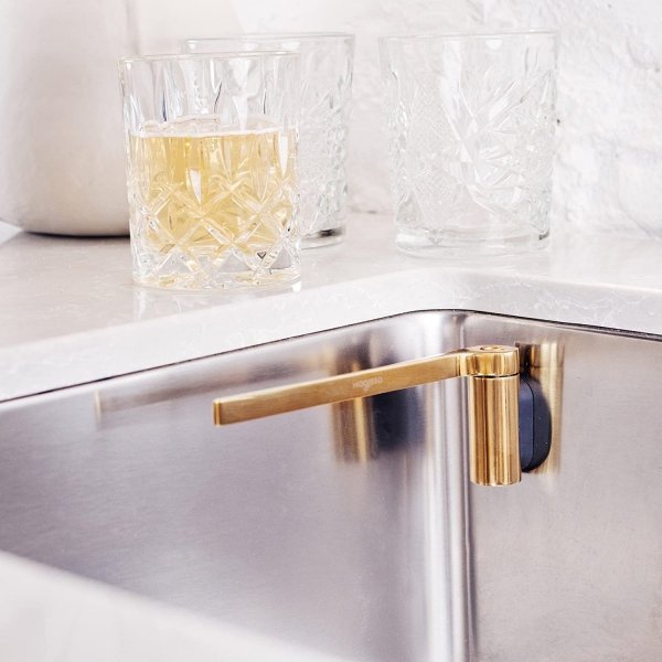 Magisso KITCHEN Magnetyczny Uchwyt na Ściereczkę Kuchenną / Złoty