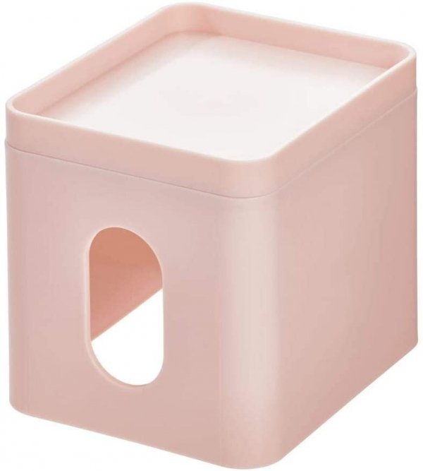iDesign BOX Pojemnik na Chusteczki - Różowy Matowy