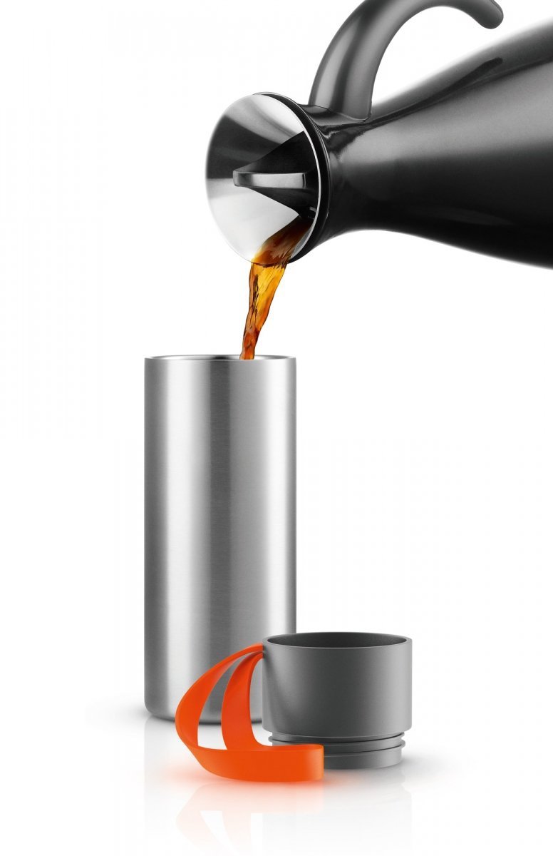 Eva Solo TO GO CUP Kubek Termiczny z Uchwytem - Żółty