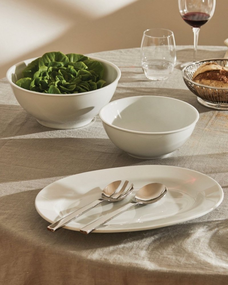 A di Alessi PlateBowlCup Miska 21 cm Biała