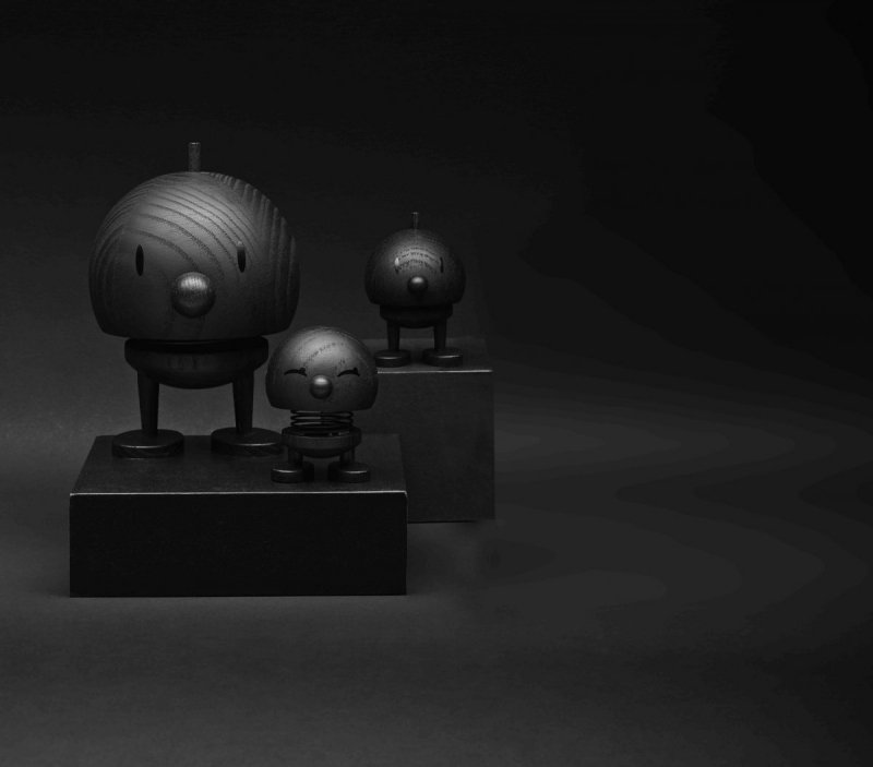 Hoptimist OAK Figurka Optymisty Bumble S - Czarny Dąb
