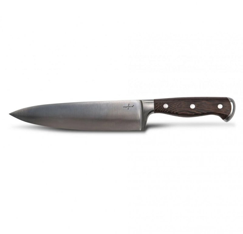 Sagaform ERIK Nóż Szefa Kuchni 20 cm Stal/ Drewno Wenge