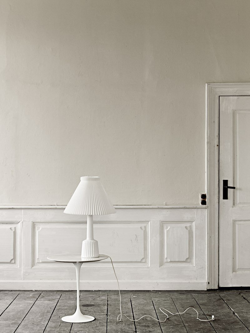 Lyngby LE KLINT Lampa Stołowa Porcelanowa 60 cm Biała