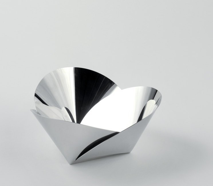 Alessi HARMONIC Kosz na Owoce ze Stali Polerowanej
