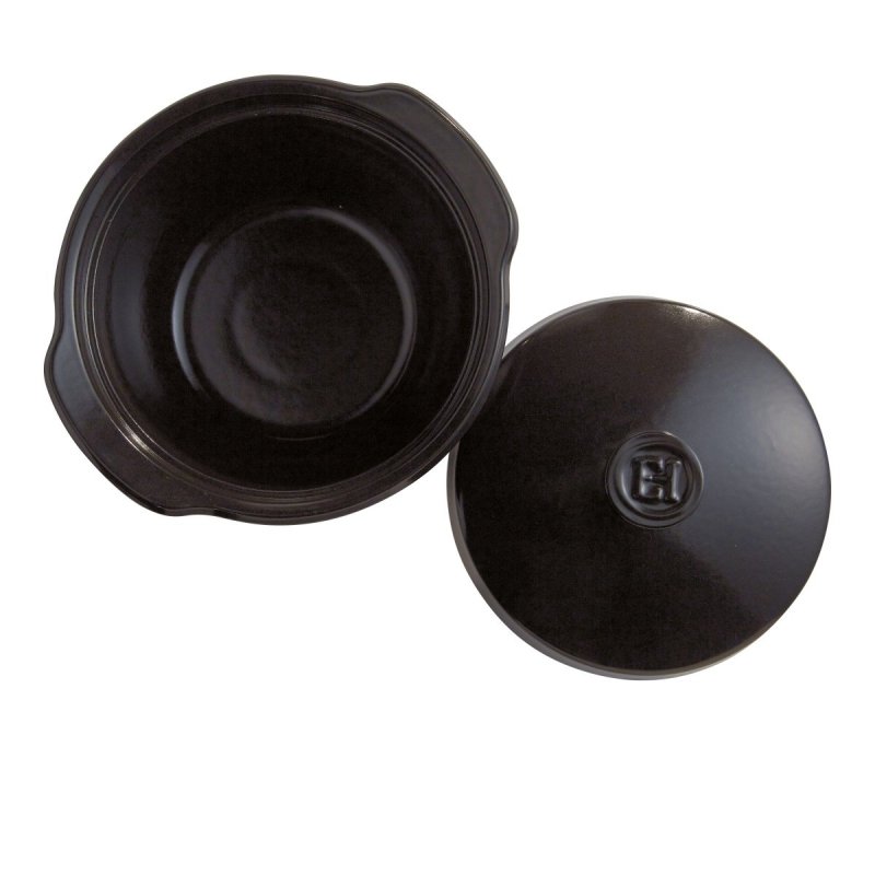 Emile Henry - Garnek Ceramiczny Typu ONE POT 2 l / Czarny