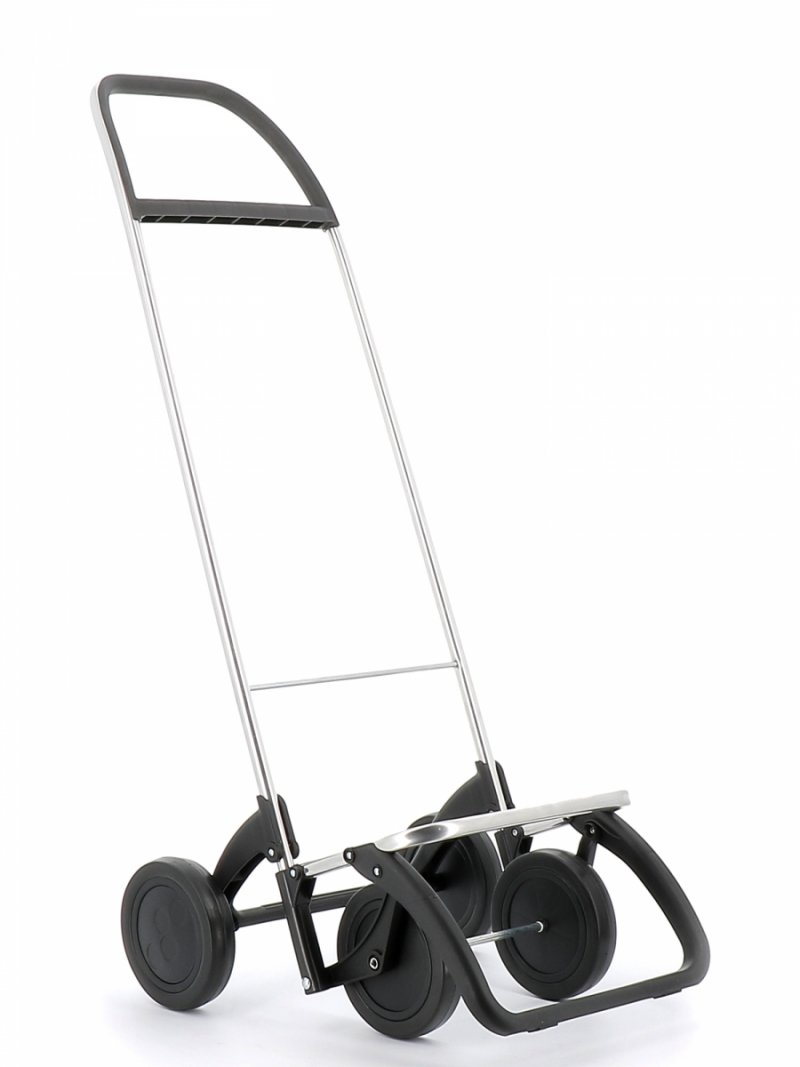 Rolser BIG POLAR 4 Wózek na Kółkach - Torba na Zakupy / Czarna