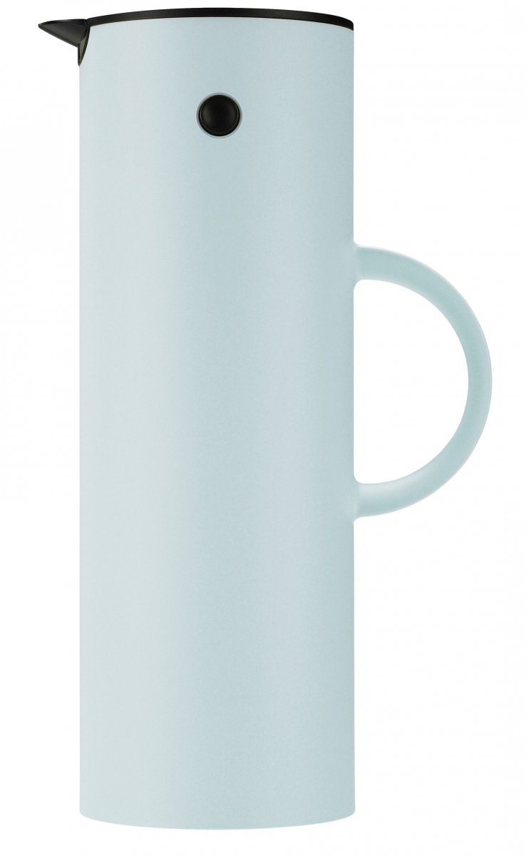 Stelton EM77 Termos Stołowy - Dzbanek Termiczny 1 l Soft Ice Blue / Błękitny Mat