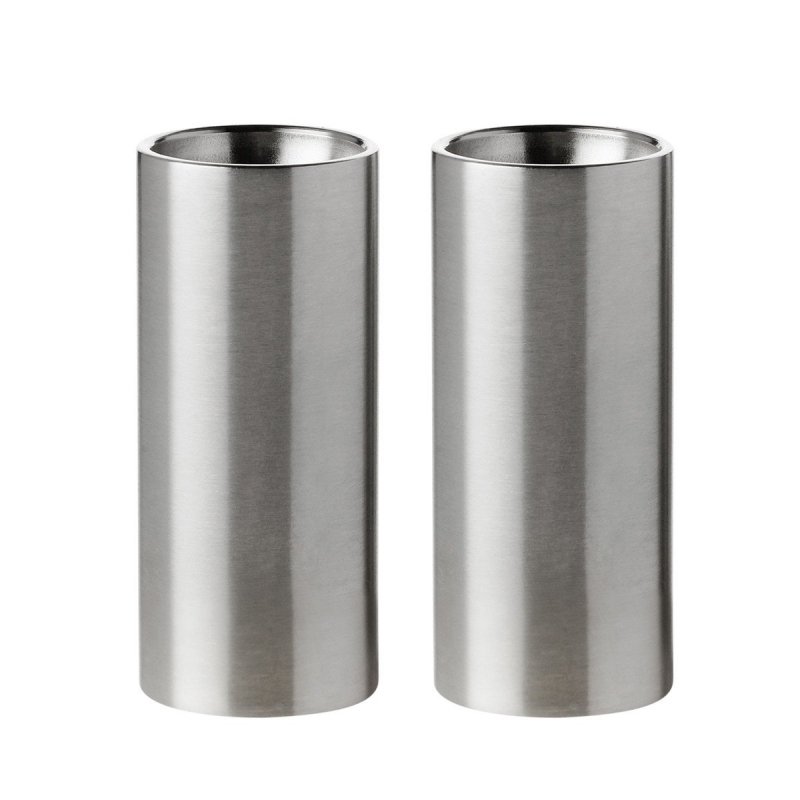 Stelton CYLINDA Stalowa Solniczka i Pieprzniczka