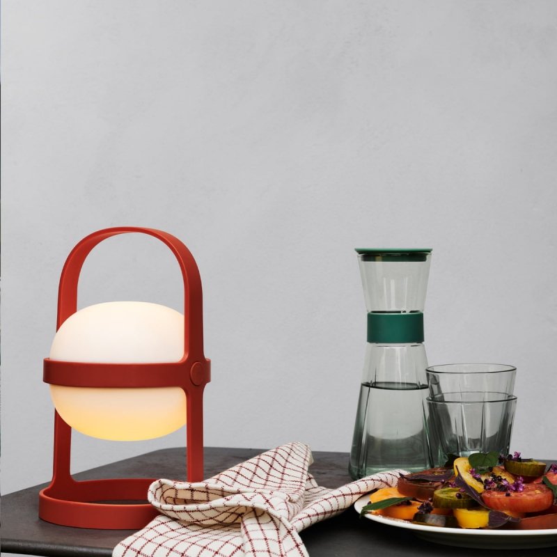 Rosendahl SOFT Bezprzewodowa Solarna Lampa LED 25 cm / Szara