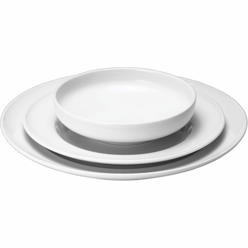 Georg Jensen KOPPEL Zestaw Obiadowy 3 El. / Biały