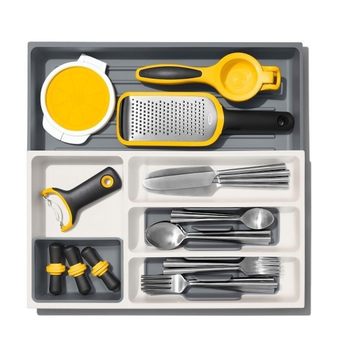 Oxo GOOD GRIPS Organizer M / Regulowany Wkład do Szuflady