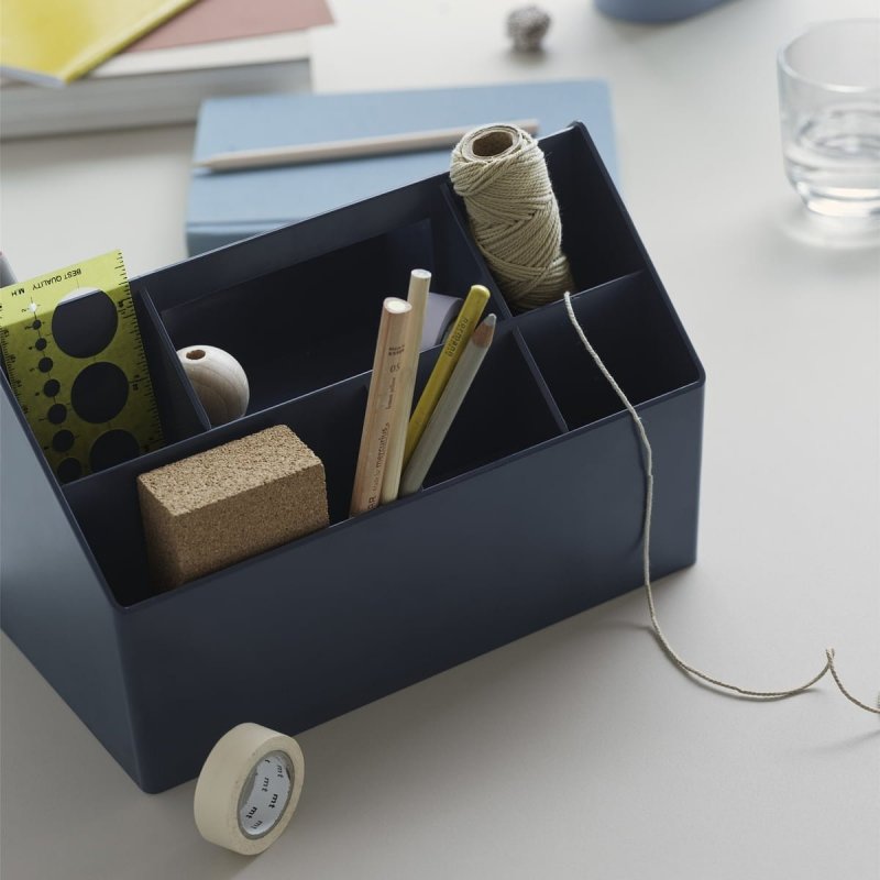 Muuto SKETCH Pojemnik do Przechowywania - Organizer na Biurko - Szary