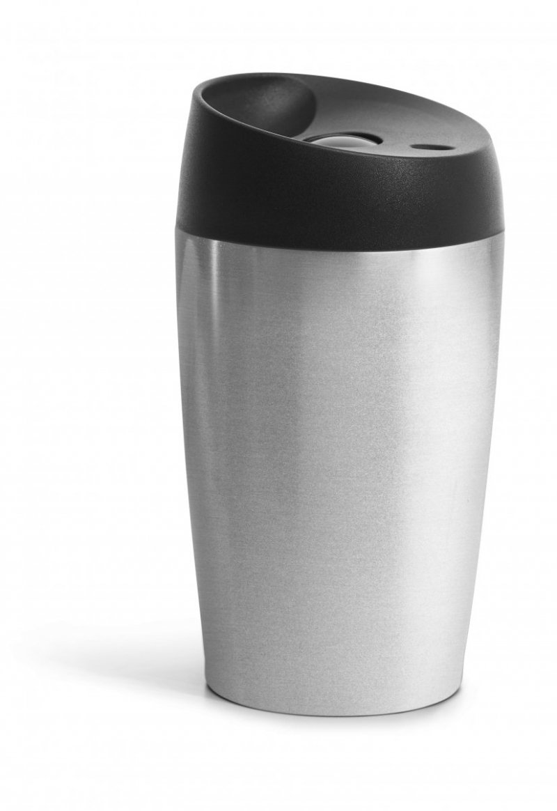Sagaform TO GO Stalowy Kubek Termiczny 240 ml Srebrny