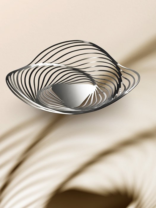 Alessi TRINITY Kosz na Owoce 43 cm - Biały