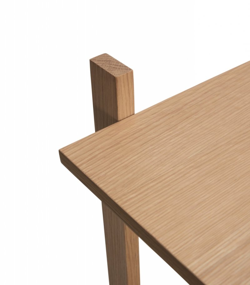 Hübsch EPOCH Regał Dębowy z 5 Półkami / 150 cm