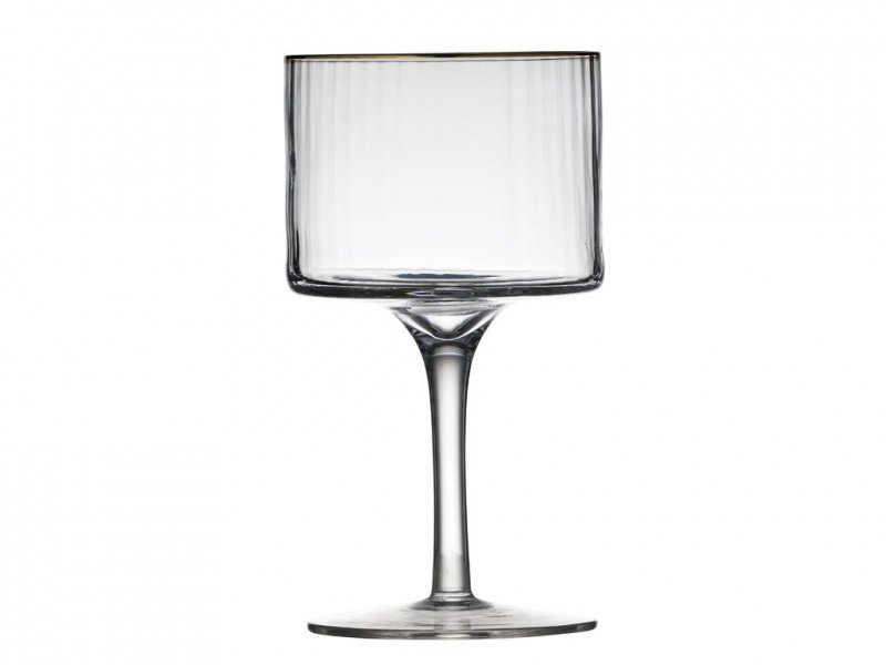 Lyngby Glass PALERMO Kieliszki Gin &amp; Tonic 450 ml 4 Szt. Złote