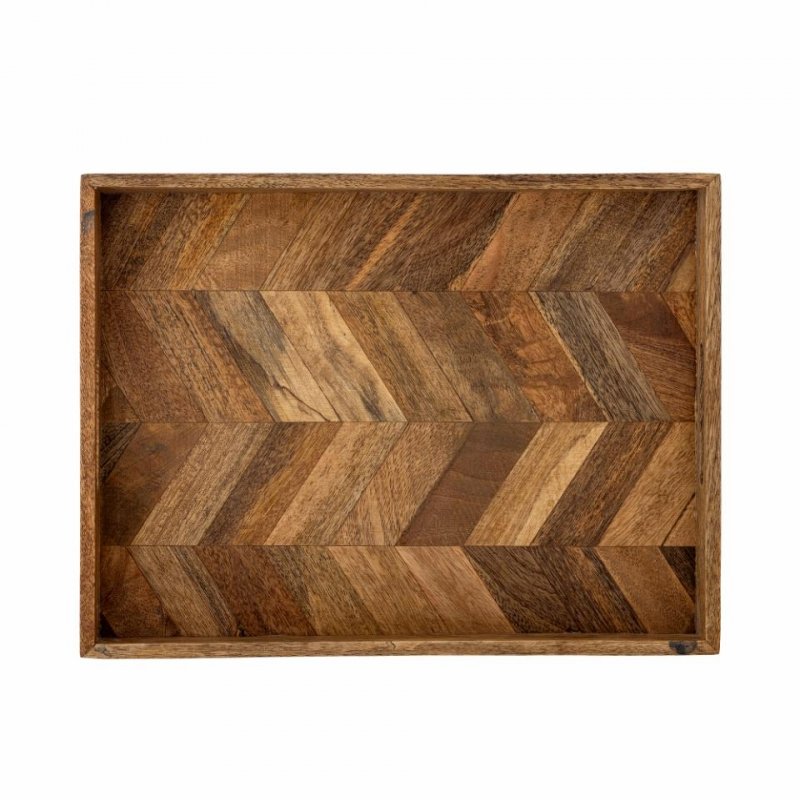Bloomingville KATALYN Taca 40x30 cm z Drewna Mango