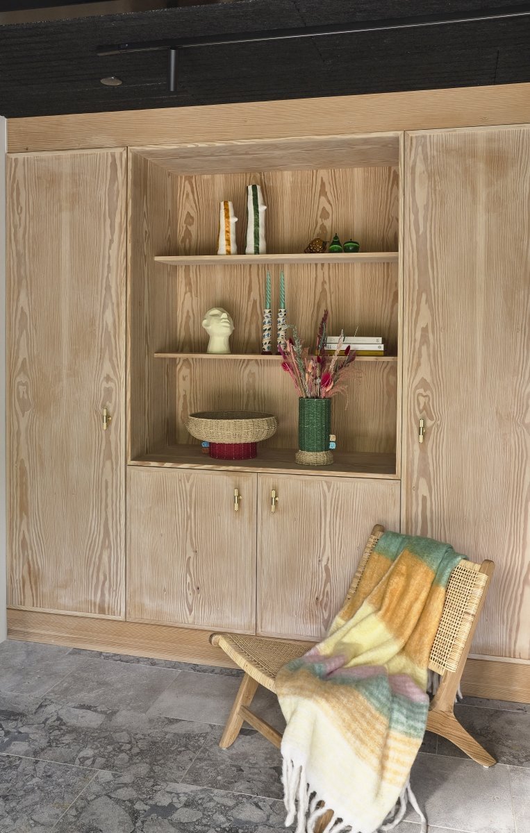 Villa Denmark STYLES Kolorowy Świecznik 21 cm Różowo - Zielony