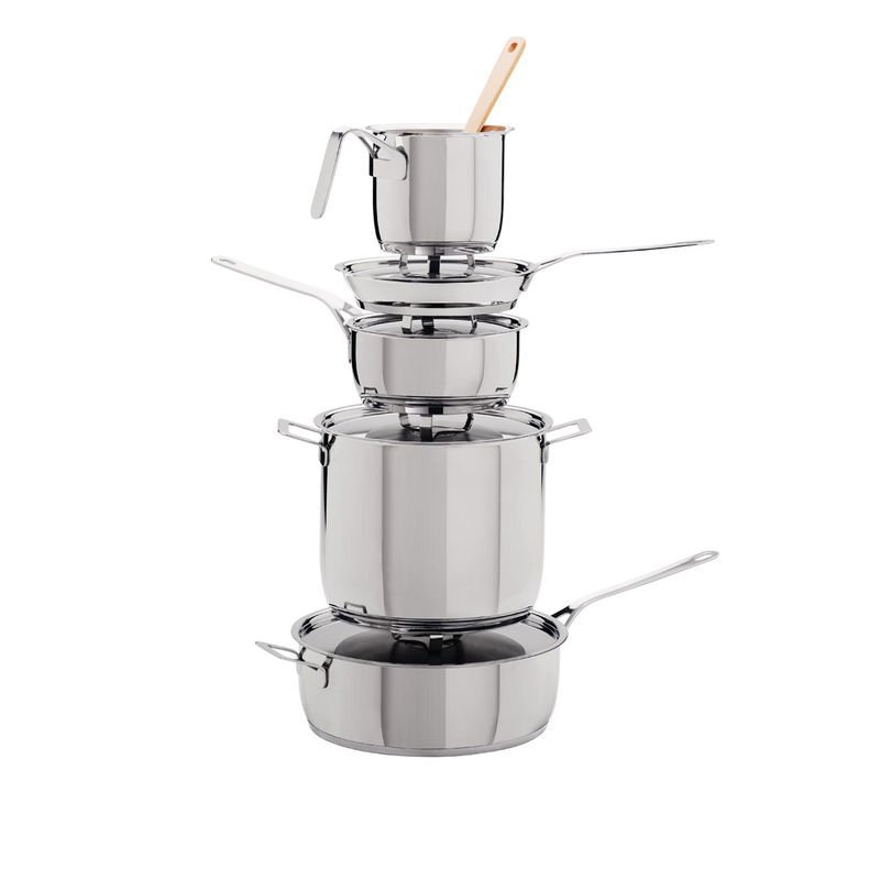 A di Alessi POTS &amp; PANS Rondel 1,4 l Wysoki