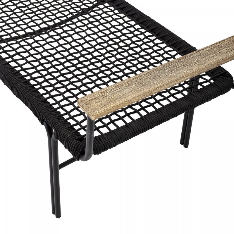Bloomingville MUNDO Ławka 175 cm / Czarna