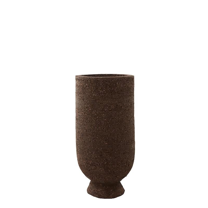 Aytm TERRA Wazon / Donica do Kwiatów 27 cm Brązowa
