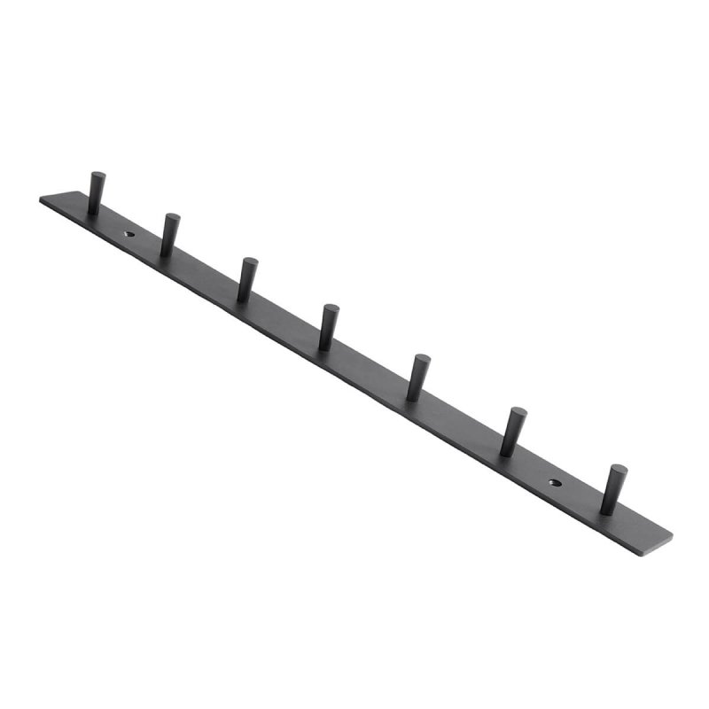 Muubs ATLANTA Listwa - Wieszak Ścienny na Ubrania 70 cm / Czarny