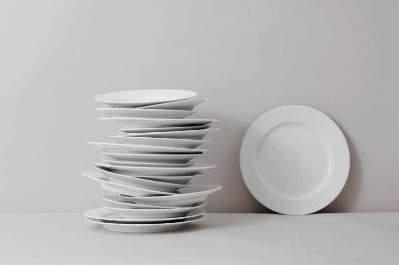 Lyngby Porcelain RHOMBE Talerz Głęboki 20 cm