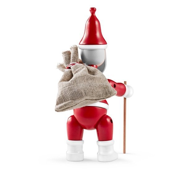 Kay Bojesen CHRISTMAS SANTA Świąteczna Drewniana Figurka - Święty Mikołaj