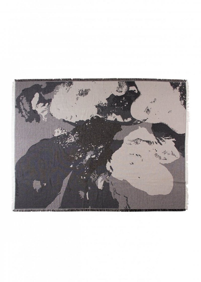 Aytm FLOREO Koc - Narzuta 170x130 cm Motyw Kwiatowy