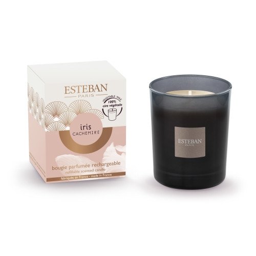 Esteban PARIS Świeca Zapachowa 180 g / Iris Cashmere