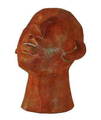 Villa Collection HOME Figura - Rzeźba Dekoracyjna 23 cm Głowa Brązowa