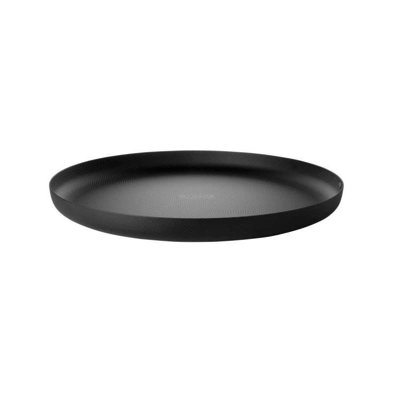 Alessi TEXTURE Taca Okrągła 35 cm Czarna