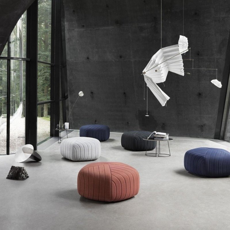 Muuto FIVE Puf Tapicerowany - Zielona Remix 933