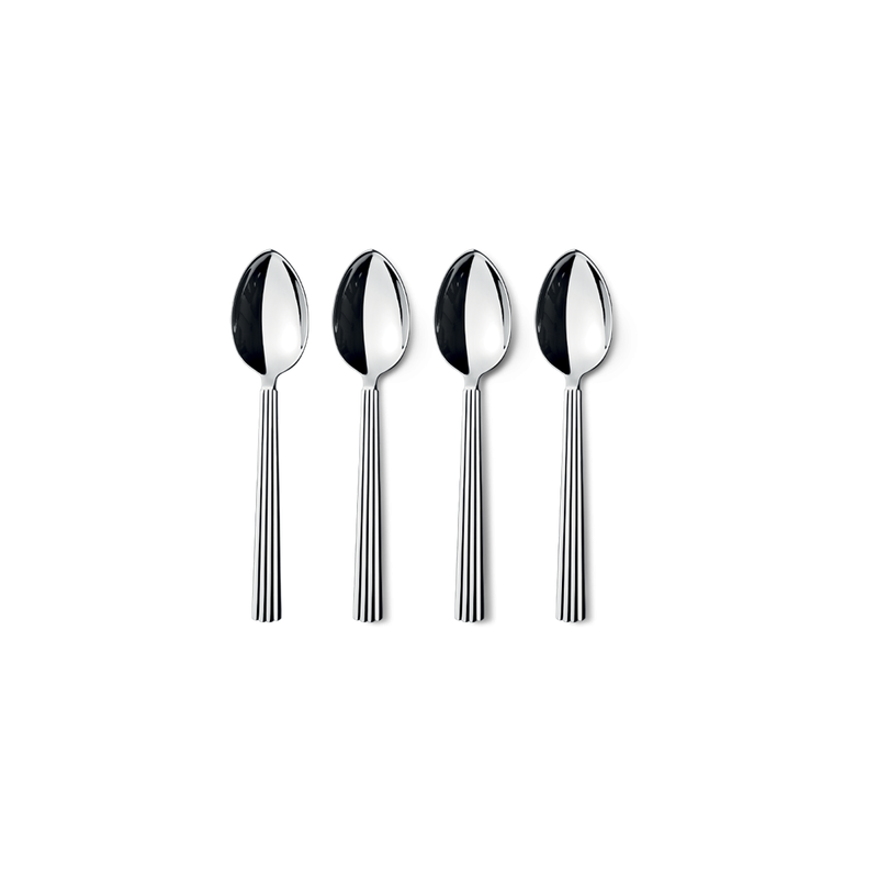 Georg Jensen BERNADOTTE Łyżeczki Deserowe 4 Szt.