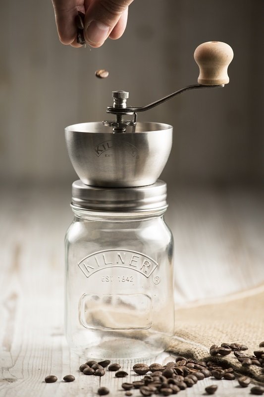 Kilner COFFEE Ręczny Młynek do Kawy