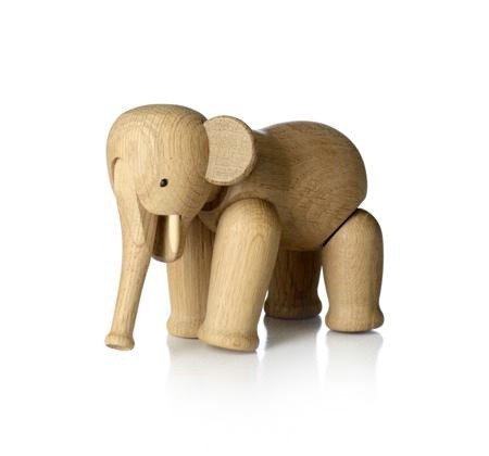 Kay Bojesen ELEPHANT Dekoracja - Figurka Drewniana Słoń