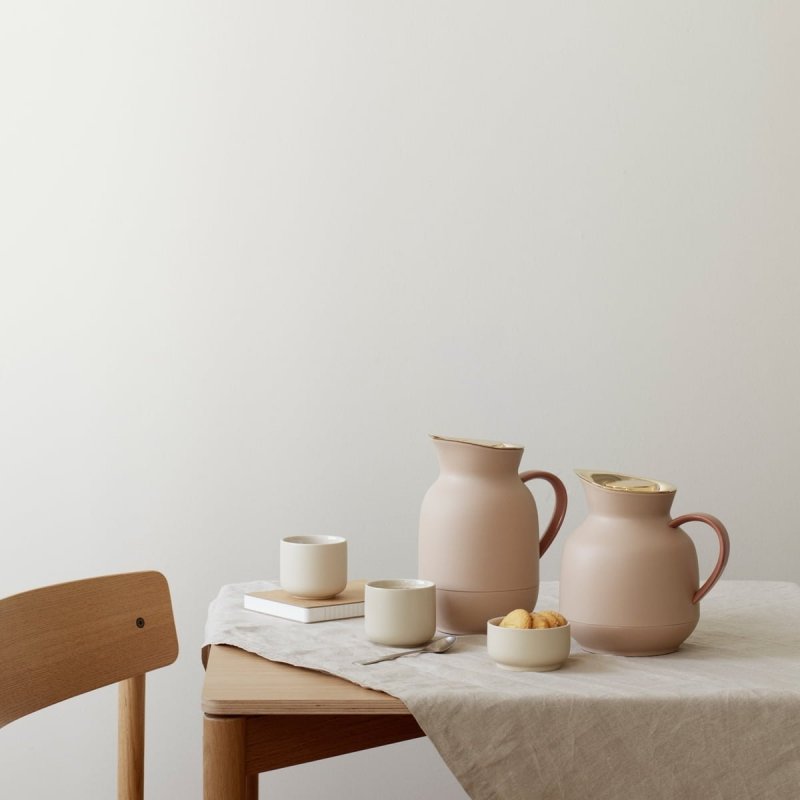 Stelton AMPHORA Termos do Herbaty 1 l Brzoskwiniowy